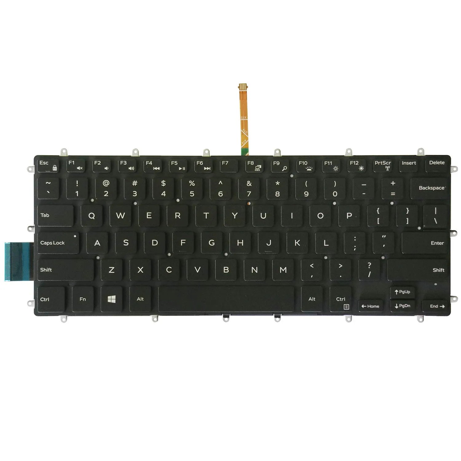 Teksus Laptop Keyboard For Dell Inspiron 13-5368 With Backlight view 2